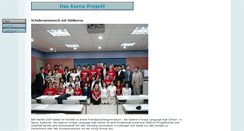 Desktop Screenshot of korea.kinzig-schule.de