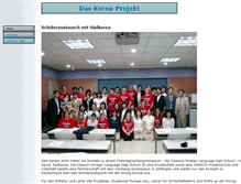 Tablet Screenshot of korea.kinzig-schule.de